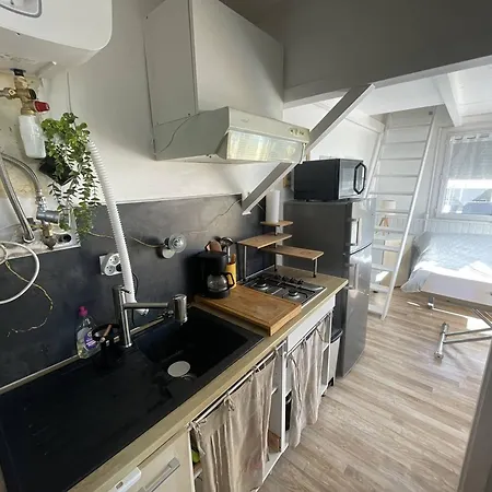 شقة Studio Cosy Avec Terrasse, Centre Port Cap D'agde, Proche Plages Et Commerces - Fr-1-723-148