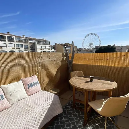 Studio Cosy Avec Terrasse, Centre Port Cap D'agde, Proche Plages Et Commerces - Fr-1-723-148 شقة *